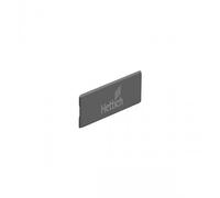 Lot de 300 caches pour profil InnoTech Atira avec logo Hettich - gris foncé HETTICH