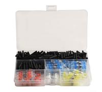 Lot de 300 connecteurs de fil à souder étanches thermorétractables pour bateau, camion, assortiment de câblage électrique rouge, bleu, jaune, blanc