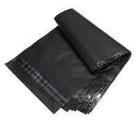 Lot de 300 enveloppes d'expédition en aluminium - 35 x 45 cm - Noir - Avec fermeture de sécurité - Pour vêtements, documents, envoi de marchandises