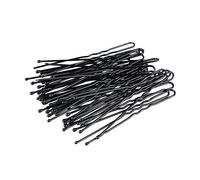 Lot de 300 épingles à cheveux noires en forme de U pour coiffure - 6 cm de long - Choisissez la taille L/M/S - Frange sécurisée et petites sections de cheveux - Légère et ferme - Indispensable pour la