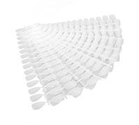 Lot de 300 faux ongles ultra fins, non marqués, entièrement mats, faux ongles pour salons de manucure, nail art DIY