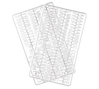 Lot de 300 lettres pour tableaux à lettres en feutre de 1,9 cm avec caractères, chiffres et symboles pour tableaux à messages interchangeables en plastique (blanc)