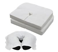 Lot de 300 lingettes jetables en non-tissé pour tables de massage, 40 x 32 cm, pour appuie-tête pour tables de massage, bancs de massage et tables de traitement, accessoires de massage hygiéniques