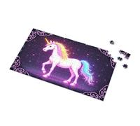 Lot de 300 panneaux de bar vintage licorne magique dans le ciel étoilé pour chambre de garçon