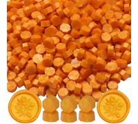 Lot de 300 perles de cire à cacheter - Perles de cire octogonales pour sceller les tampons de cire, parfaites pour les invitations de mariage, les cartes de Noël, les enveloppes, le cachetage des