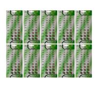 Lot de 300 Piles bouton plates Alkaline 1,5V compatibles AG1/AG3/AG4/AG10/AG12/AG13 - Visiodirect -