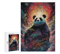 Lot de 300 puzzles pour adolescents Panda Dreamscape Adolescents Puzzle Anti-stress Vacances à la maison Défi éducatif 300 pièces