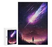 Lot de 300 puzzles pour adultes Galaxy Meteor Sunset Jeu familial analyse et logique interaction parents-enfants 300 pièces