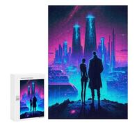 Lot de 300 puzzles pour adultes - Puzzle paysage anime pour adultes - Jeu de main - Découpe précise - Interaction entre parents et enfants - 300 pièces