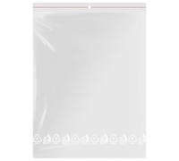 Lot de 300 sachets plastique ZIP 35 x 45 cm - sachet ZIP transparent de qualité supérieure