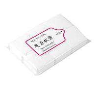 Lot de 300 tampons de dissolvant polis pratiques pour ongles - Lingettes en coton synthétique - Pour le nettoyage du vernis en gel - Salon de beauté - Essentiel