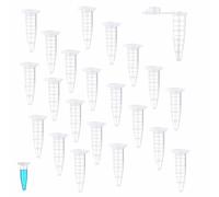 Lot de 300 Tubes à Centrifuger de 1,5 ml Micro Tube à Centrifuger en Plastique Conique Microtube Transparent pour Laboratoires et Expériences Biologiques
