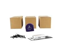 Lot de 3000 vis PH2 pour cloison sèche 3,9 x 35 mm avec filetage fin pour structures en métal, avec 1 support d'embout Wera pour cloison sèche