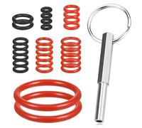 Lot de 31 joints toriques pour Philips, clé à tête ovale avec anneau porte-clés - Kit d'entretien pour valve de support, soupape à vapeur, valve d'écoulement, machine à café - Pièces de rechange