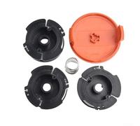 Lot de 311 bobines de fil de rechange pour débroussailleuse Blackdecker Af-100 - 0,2 cm - 9,1 m - Têtes pré-enroulées avec ressort (3 + 1 + 1)