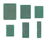 Lot de 32 cartes PCB double face pour électronique DIY compatible avec capteurs de résistance LED, idéal pour les expériences de circuit