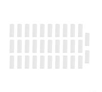 Lot de 32 colliers de serrage pour serres en PVC - Pour encadrement de tuyaux, rangées, cadres froids, abris - Filet à oiseaux et tissu d'extérieur (19 mm)