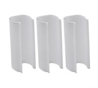 Lot de 32 colliers de serrage pour serres en PVC - Pour encadrement de tuyaux, rangées, cadres froids, abris - Filet à oiseaux et tissu d'extérieur (25,4 mm)