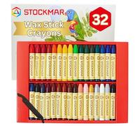 Lot de 32 crayons de cire