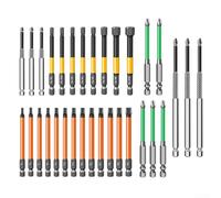 Lot de 32 embouts de tournevis 32 34 67 pièces compatibles avec vis Torx Star à tête cruciforme hexagonale pour une utilisation dans l'électronique domestique et la réparation de petits appareils