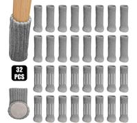 Lot De 32 Housses De Protection En Feutre Pour Pieds De Chaise, Table, Meubles, Pieds De Chaise, Protège Le Sol, Évite Les Rayures Et