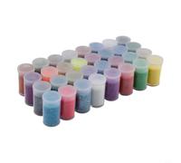 Lot de 32 paillettes en PET pour le visage et le corps