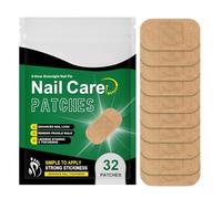 Lot de 32 patchs de réparation des ongles, bandes de correction fortifiantes pour ongles des orteils, bandes protectrices et cicatrisantes, pour la récupération des ongles et les soins pour les