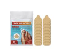 Lot de 32 patchs fongiques pour ongles des orteils, patchs fongiques, pansements pour ongles des orteils, bandes de traitement fongique