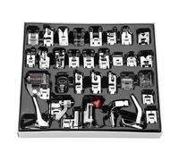 Lot De 32 Pieds Presseurs For Machines À Coudre, Outils Bricolage, Accessoires Couture, Pied Presseur, Rainures Tressage, Kit Plis