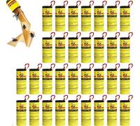 Lot de 32 rouleaux attrape-mouches - Bandes adhésives - Pour l'intérieur et l'extérieur