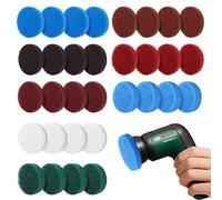 Lot de 32 tampons de rechange compatibles avec brosse de nettoyage Bosch Home Garden