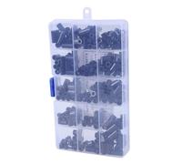 Lot de 320 entretoises en nylon de tailles multiples non filetées pour isolation électronique pour circuit imprimé et vis C