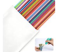Lot de 320 filaments de 32 couleurs pour stylo 3D Doodlers Start Pen 2,5 mm P asse température d'impression 3D Recharges pour stylo 3Doodler Start + Pen