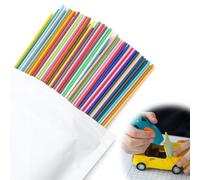 Lot de 320 filaments pour stylo 3D - 2,5 mm - 30 couleurs - Pour impression 3D - Stylo Doodler Pen PCL - Recharges de filament (30 couleurs)