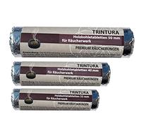 Lot de 33, 40, 50 mm de charbon pour fumage à allumage rapide - Convient pour brûle-encens et brûleurs d'encens