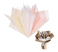 Lot de 342 feuilles de papier cadeau pour bouquet de fleurs, résistant à l'eau, convient pour les fleurs, les cadeaux, les travaux manuels, la Saint-Valentin, les mariages, les anniversaires et autres
