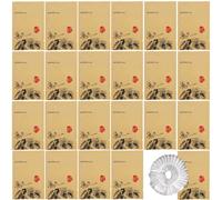 Lot de 35 bonnets de douche jetables de luxe respectueux de l'environnement emballés individuellement ; propres et hygiéniques ; bonnets de bain spa multi-usages anti-poussière ; bonnets de salon de