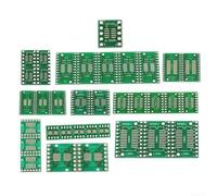 Lot de 35 douilles d'adaptateur DIP IC pour carte de conversion PCB couvrant 8 28 et autres variantes de colis