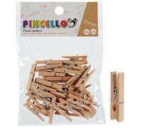 Lot de 35 mini pinces à linge en bois