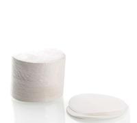 Lot de 350 filtres en papier pour cafetière Aeropress de 64 mm, construction en pâte de bois naturel pour une sortie de café nette et propre (blanc)
