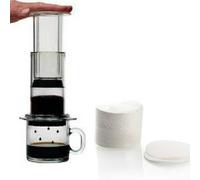 Lot de 350 filtres ronds pour Aeropress en matériau naturel pour préserver le goût de votre infusion (blanc)