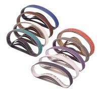 Lot de 36 bandes abrasives de rechange pour aiguiseur de couteaux et outils (WSKTS & WSKTS-KT/MK.1 et MK.2), 80/120/240/400/600/800/1000/2500/5000/50000/50000 Grain