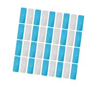 Lot de 36 bandes adhésives compatibles avec les systèmes d'éclairage d'armoire, simple à décoller et à coller, bandes murales