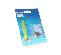 Lot de 36 billes de roulement avec graisse Weldtite 4,762 Argenté