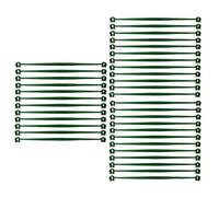 Lot de 36 Cages à tomates Extensibles pour Le Jardin - Connecteurs d'escalade Extensibles - Support de tomates - pour Le Jardinage de légumes, Haricots, Pois, poivrones, Fraises, Raisins