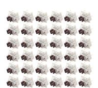 Lot de 36 commutateurs de clavier mécanique tactiles à 3 broches compatibles avec Outemu RGB et pour claviers standard MX pour la saisie et les jeux, ensemble de remplacement pour interrupteur à clé à