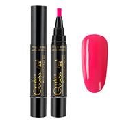 Lot de 36 couleurs de vernis à ongles en gel - Pas d'huile et de top coat requis pour les femmes et les filles - 5 ml - Pierres à paillettes autocollantes - 30 mm (taille unique)
