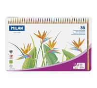 Lot de 36 crayons de couleurs Milan MilÃ¡n Multicolore TU