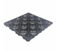 Lot de 36 dalles anti-humidité (env. + 3 m² - Gris forge/Anthracite) 30 x 30 x 1,5 cm - Sols piscines, terrasses, parquet flottant, gazon artificiel, pots de fleurs, chenils, débarras