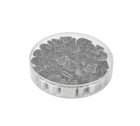 Lot de 36 Emporte-Pièces Alphabet en Acier Inoxydable - Set de Décoration pour Pâtisserie, Gâteaux, Pâte à Sucre, Biscuits et Cookies - Boîte de Rangement Durable